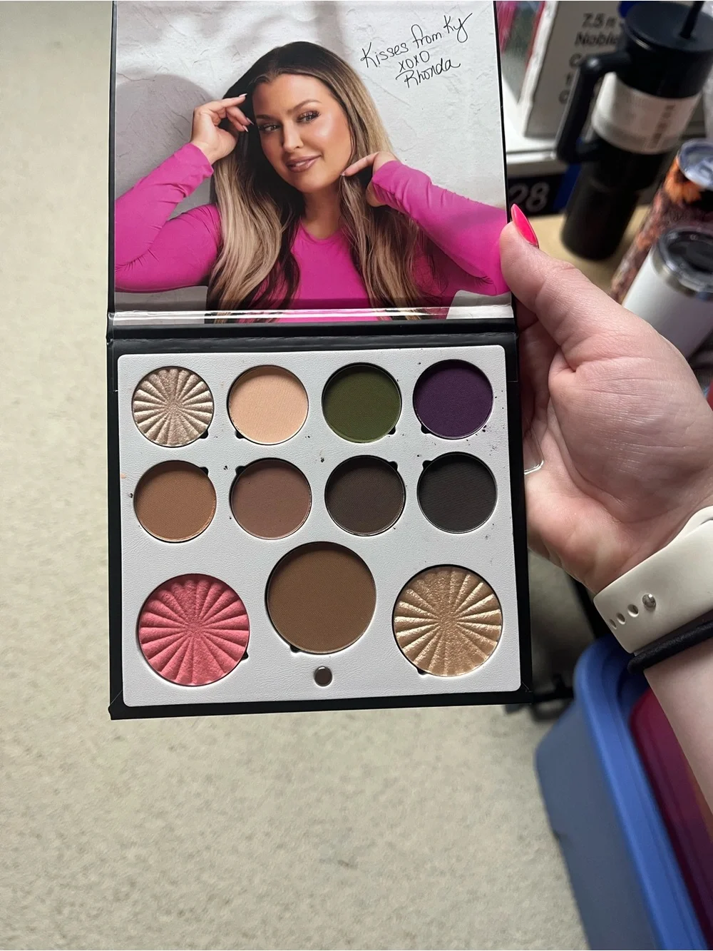 OFRA Mini Mix Palette — Black with Teal Accent